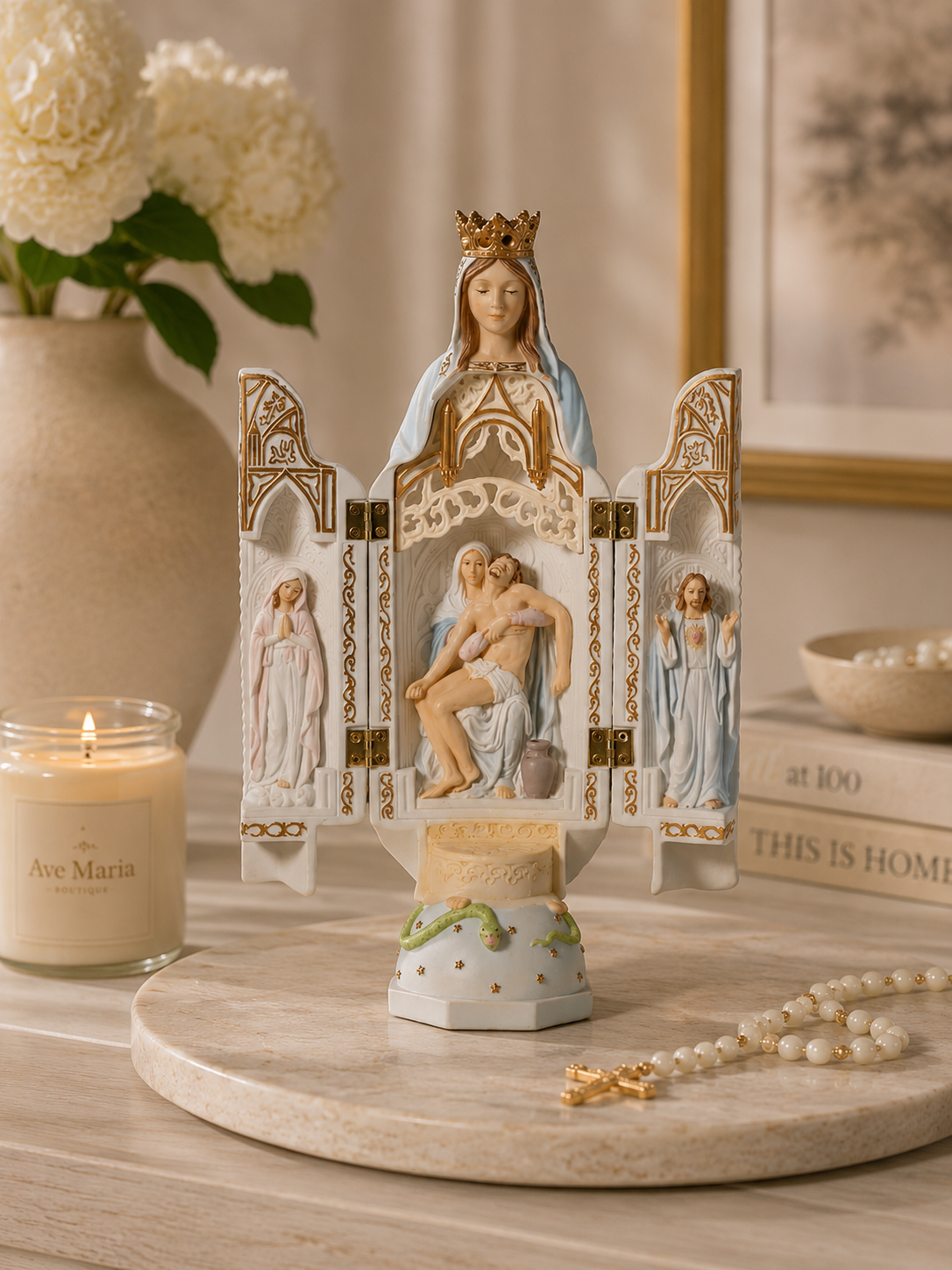 Altar Virgen reina del Cielo